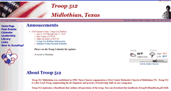 Desktop Screenshot of bsatroop512.org